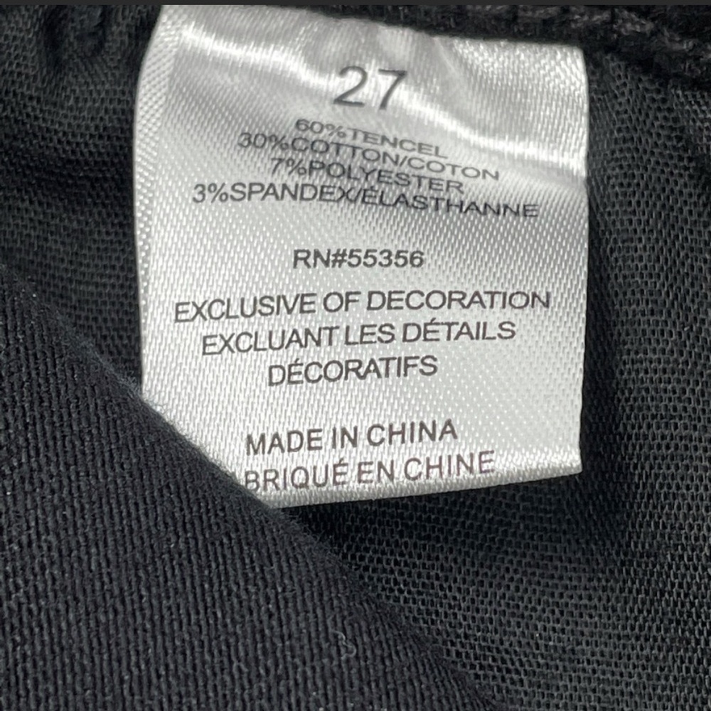 Blue Revival Sienna Black Jean with Gold Tuxedo Stripe (NWT) - Picture 9 of 10